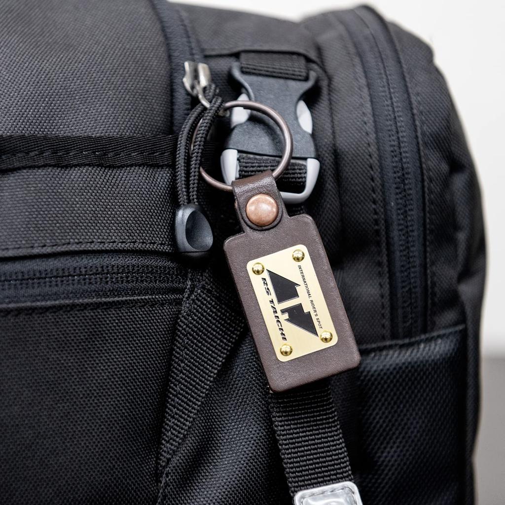 РС Тайчи (РСТАИЧИ) РС Тайчи (РСТАИЧИ) Брелок для ключей кожаный латунный пластинчатый T. Брелок для ключей Mark RSA002BLACKONESIZE