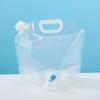 Large Capacity Folding Outdoor Water Storage Bag 5L/8L/10L with Faucet for Mountaineering & Picnic