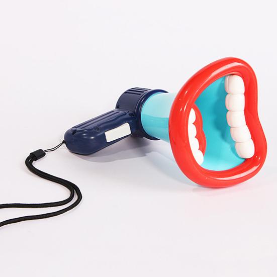 Смешной Мегафон с Большим Ртом, Запись, Изменение Голоса, Детский Микрофон, Игрушка, Сувениры для Вечеринки
