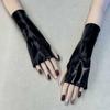 Хэллоуинские перчатки без пальцев из искусственной кожи - Кокетливые, Сексуальные и Идеальные для косплея или выступлений