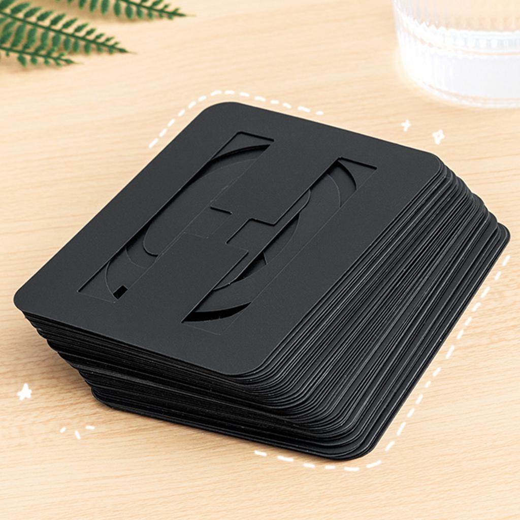 42 шт. трафареты с буквами и цифрами, многоразовые моющиеся трафареты с алфавитом, экологически чистые