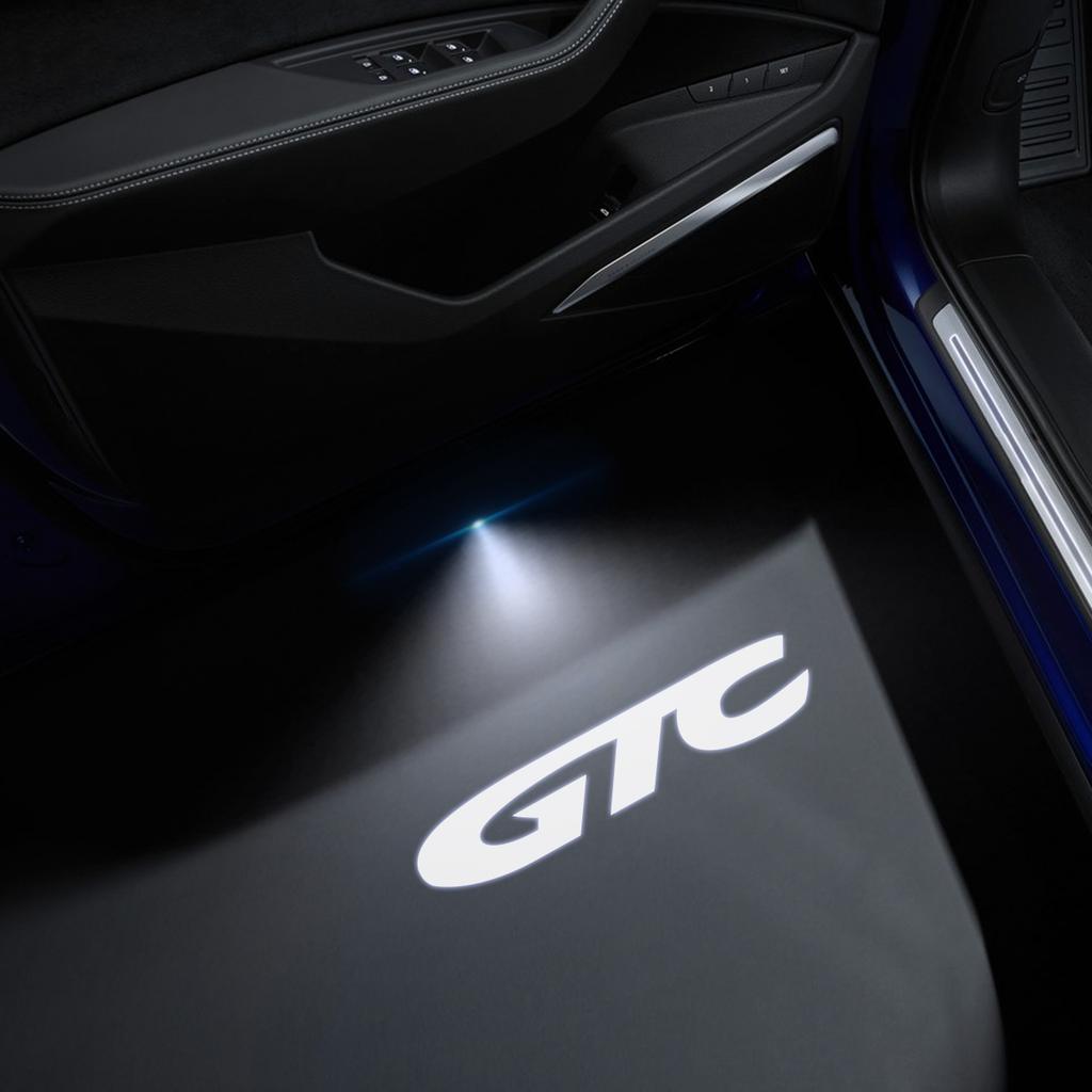 1/2 шт. GTC Автомобильные Дверные Приветственные Огни Лазерный Проектор Логотипа Беспроводное Чувствование Для Vauxhall Opel OPC Line Corsa Astra Vectra Crossland