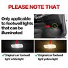 For Volkswagen VW Tiguan MK1 5N 2007~2016 2pcs Car Footwell Lights Touch LED Lamp Bulb Ambient Atmosphere Neon Light Accessories