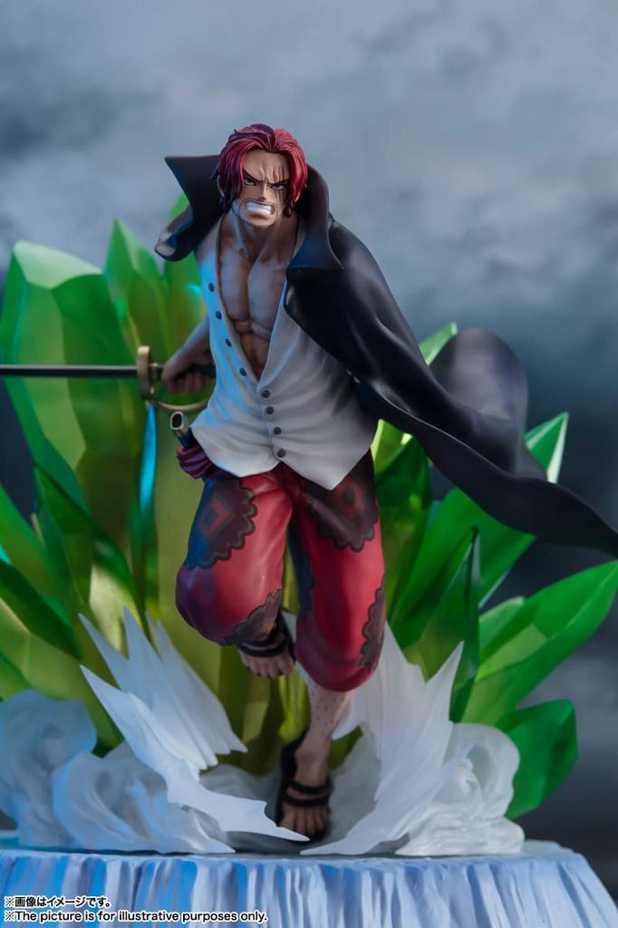 TAMASHII NATIONS Figuarts ZERO Fierce One Piece Shanks Uta PIECE FILM RED 240 мм окрашенная готовая фигурка [Super Battle] & -ONE Ver.- Приблизительно. ПВХ и АБС
