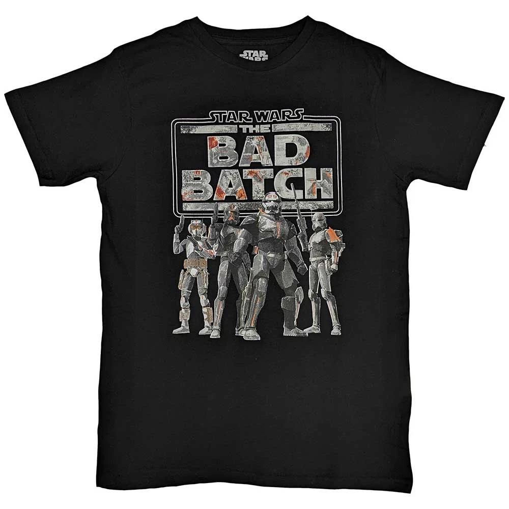 Star Wars T Shirt The Bad Batch new Official Mens Black