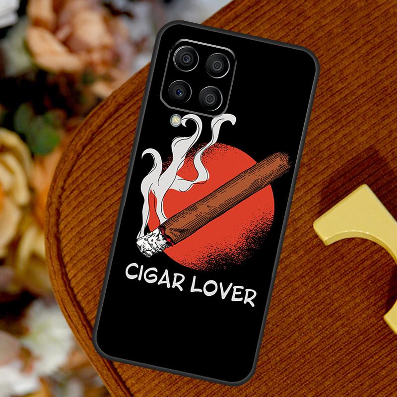 Чехол Сигара и Виски для Samsung Galaxy M14 M34 M54 M12 M32 M52 M53 M33 M13 M20 M15 M55 M31s M30s M21 M51
