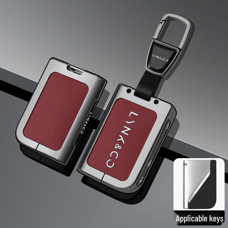Чехол для ключей Lynk & Co 900: Ультра надежная металлическая пряжка-сумка для автомобиля для модели Nine Hundred