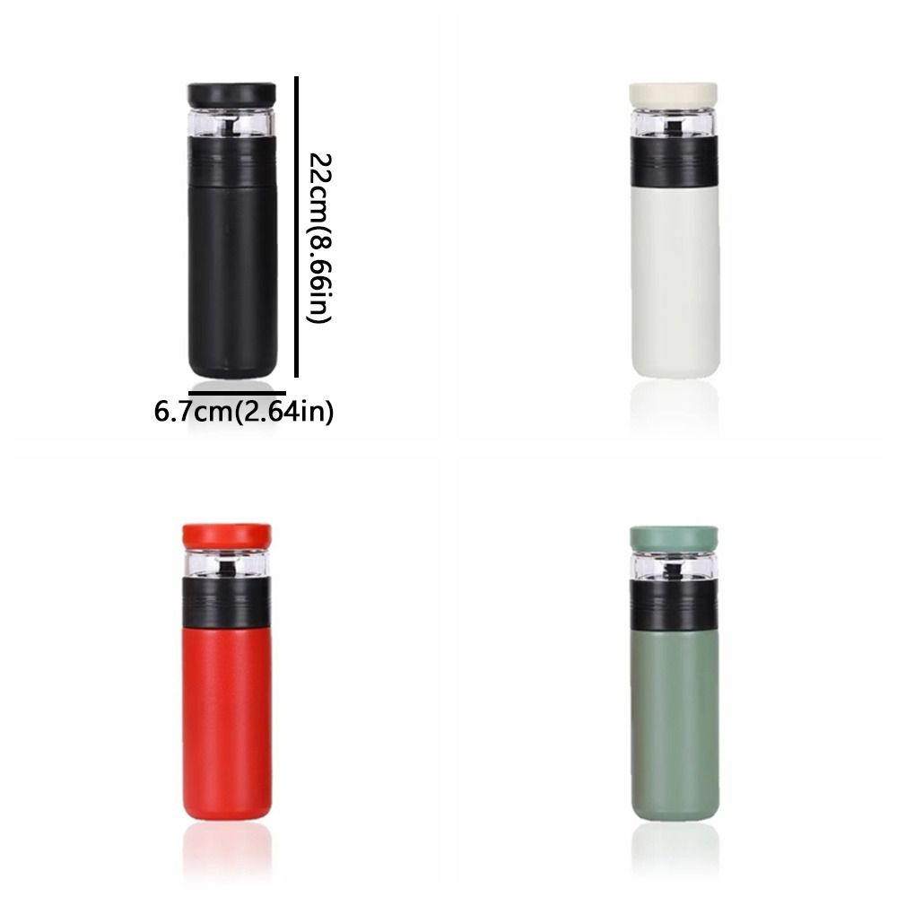 500ML Capacity Stainless Steel Insulated Cup Tea Water Separation Cup Business Gift