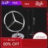 Автомобильная наклейка Новая 2025 Для Mercedes Benz 3D Металлическая эмблема-значок на капот автомобиля для Mercedes Benz W202 W203 W204 W205 W208 W2