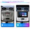 8-дюймовый автомобильный радиоприемник на базе Android для Ford Focus EXI MT AT 2 3 Mk2 Mk3 2004-2011 с кнопочной ручкой, мультимедийный плеер, навигация, GPS 1 + 32 ГБ