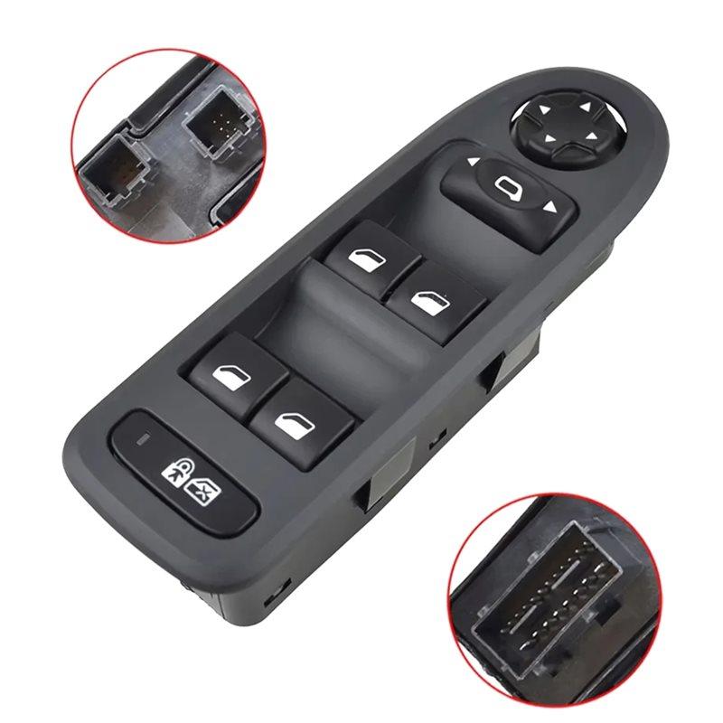 Durable-98053458ZE 96644915 New For 308 5 Door Hatchback Wagon Master Window Switch 2008-2013 Power Window Switch