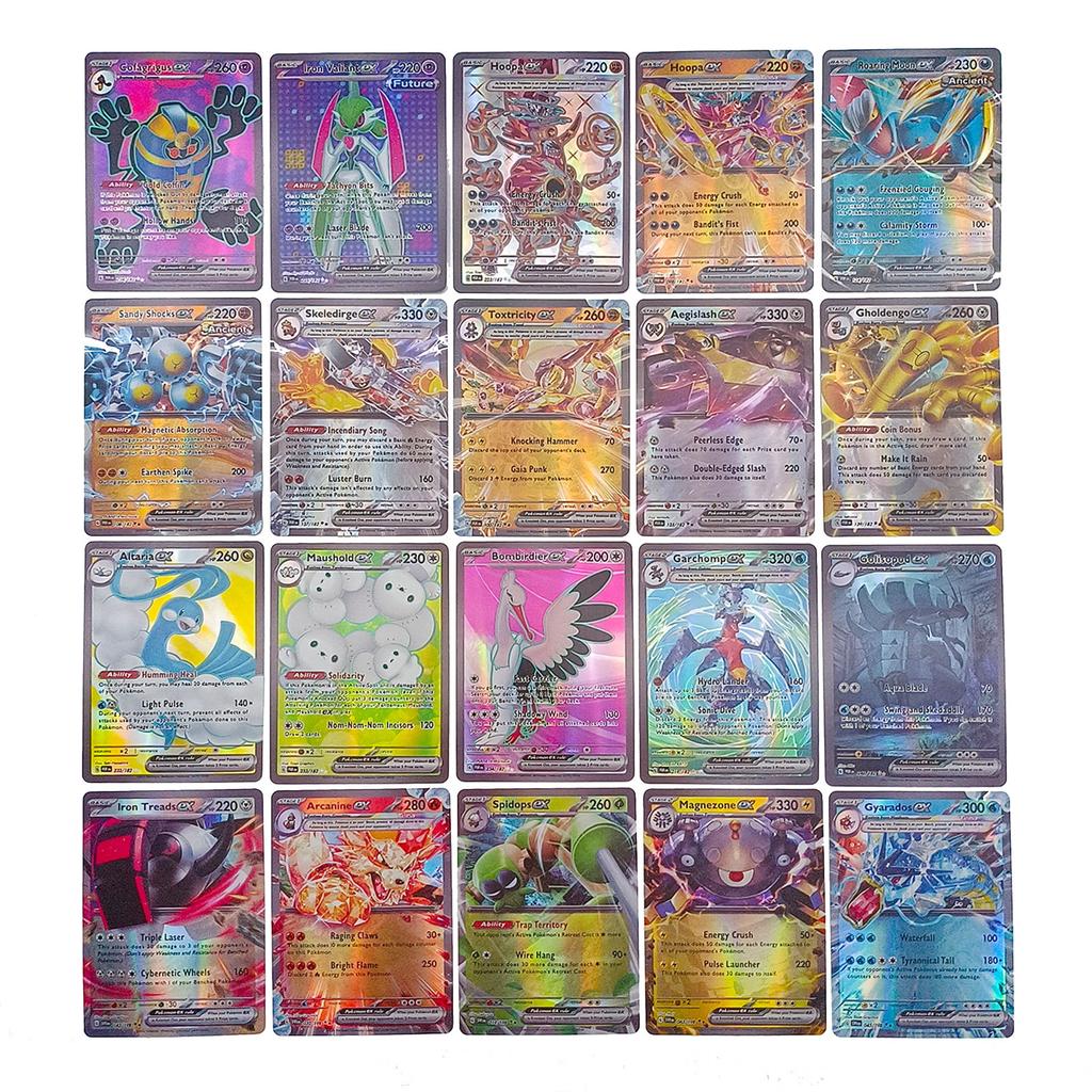 100 шт. TCG красочные ассорти карты необычные карты EXCard коллекционные карты