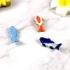 Fork Fish Shaped Cute Ceramic Chopstick Rest Chopsticks Holder Dinnerware Stand Tableware Rack