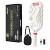 Carbon Fiber Pickleball Paddle Honeycomb Core Heat-Pressed One-Piece Construction Tournament Ready Gift Box Set