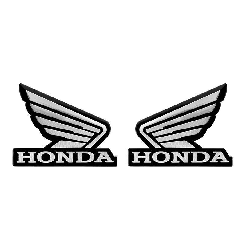 JBH4 1pair Motorcycle Modified Stickers Aluminum Decal Motorcycle Stickers For Honda CBR1000 CBR600RR CBR650R CB1000R CB1100