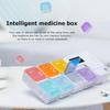Smart 7-Day Pill Organizer Electronic Timing Reminder Medicine Storage Case Box