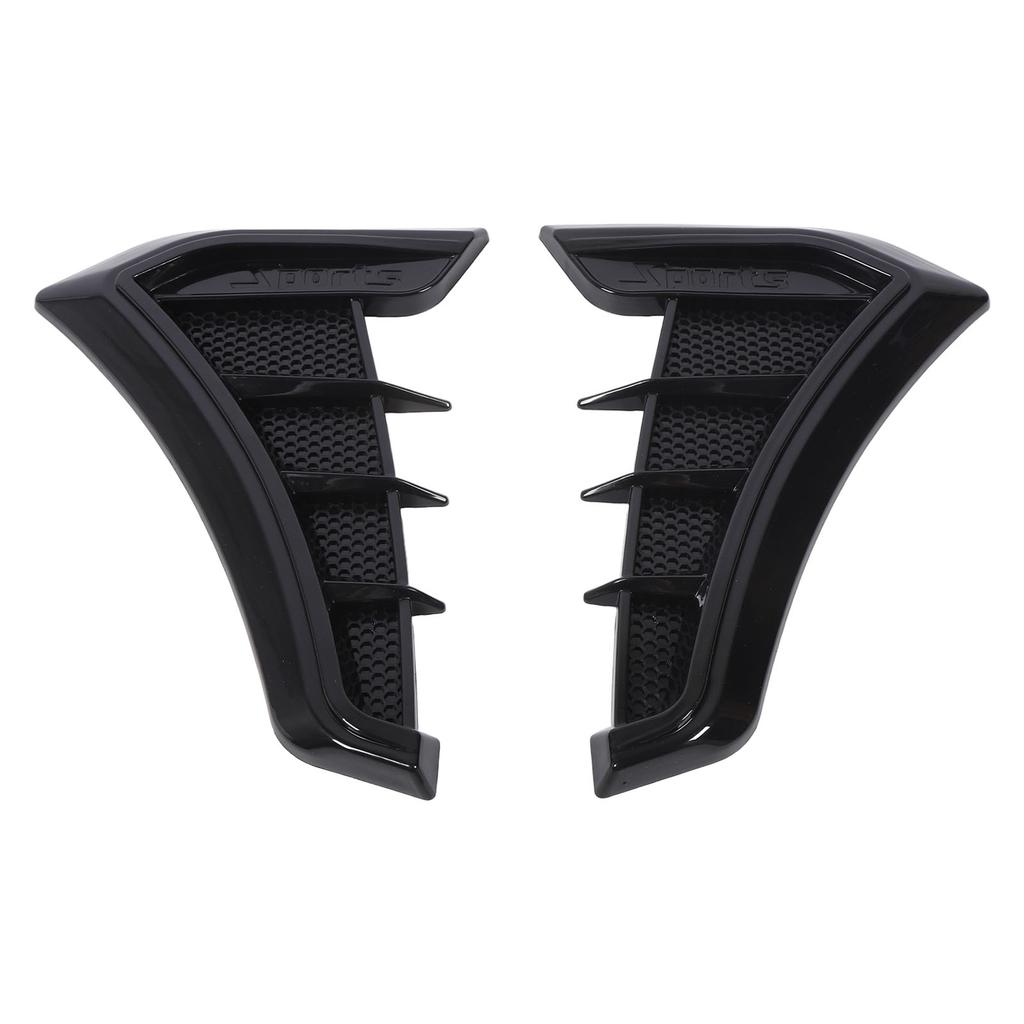 1 Pair Side Vent Trim Sporty Look Enhanced Performance Side Mudguard Air Wing Vent Trim Sticker for 1 Series E90 E91