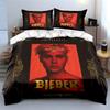 Purpose Tour Bieber Bedding Set Bedding Duvet Cover Set Duvet Cover Pillowcases  (1*Duvet Cover 2*Pillowcases, Without Duvet Insert)