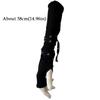 Cool Black Sun-protective Sleeve Half-fingered Anime Gloves  Cosplay Clothing Accessories