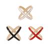 Silky Scarf Ring Clip, T-shirt Tie Clip for Women, Alloy Round Circle Clip Buckle, Clothing Ring Wrap Holder