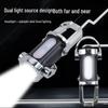 High-Brightness Portable Waterproof Keychain Flashlight with Fast Charging