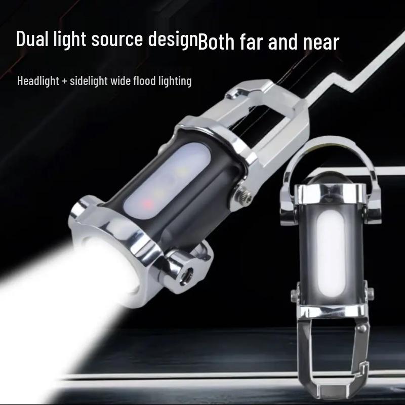 High-Brightness Portable Waterproof Keychain Flashlight with Fast Charging