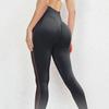 Женские однотонные леггинсы для йоги с высокой талией, Push-up, подтягивающие ягодицы, корректирующие живот, с боковыми вставками из сетки, для фитнеса