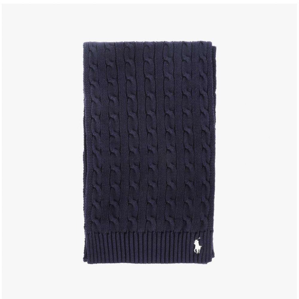Polo Ralph Lauren Wc0525 411 Pony Cable Knit Muffler