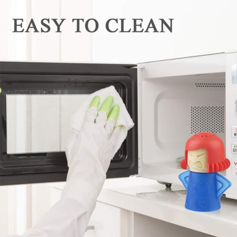 Angry Mama Microwave Cleaner Chemical-free Durable Food Grade Plastic