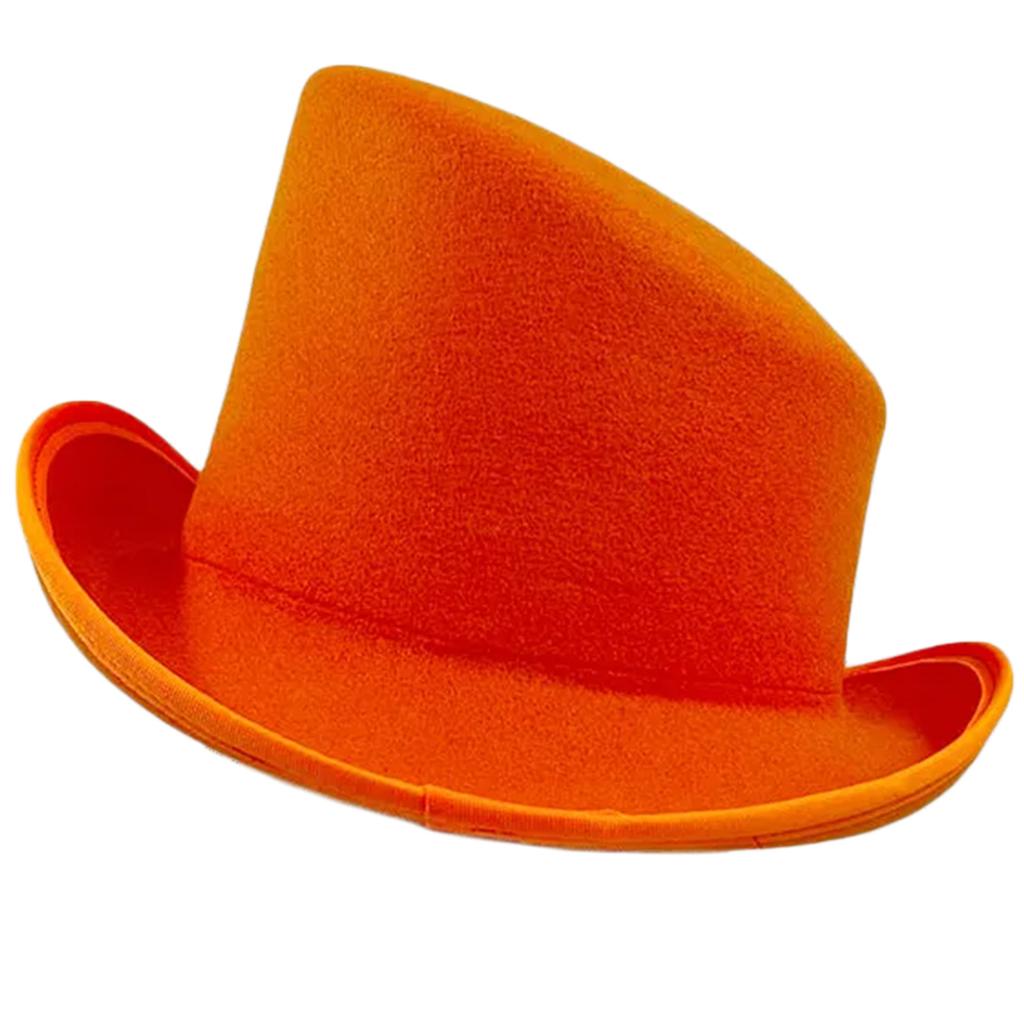 Элегантная стильная шляпа из шерстяного фетра, высокая шляпа с загнутыми полями, шляпа в стиле Mystery Styles для вечеринок и выступлений