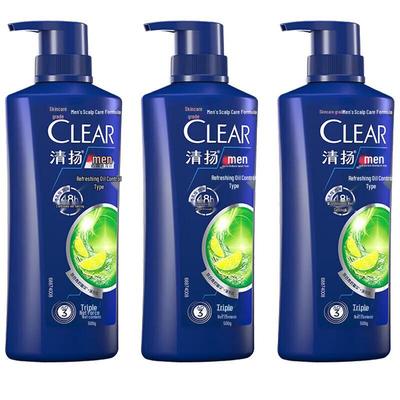 Шампунь Clear Men против перхоти и для контроля жирности