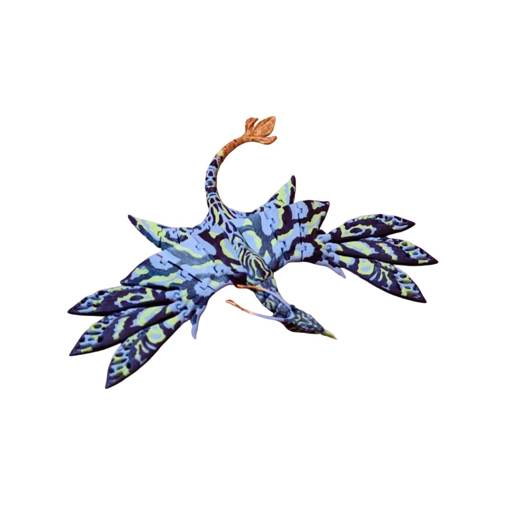 Банши 3D-печатная игрушка, фигурка с подвижными суставами, украшение в виде летающего дракона