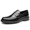 Classic Casual Leather Men's Loafers Fashion Design Moccasin Handmade Slip On Business Flats Leisure Walk Male Driving Footwear
