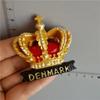 Магниты на холодильник Nordic Denmark Декоративные поделки Коллекция Подарочные наклейки на холодильник Copenhagen Royal Crown Tourism Memorial