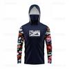Quick-Dry UV Protection Fishing Hoodie With Integrated Face Cover Men Bamboo Fiber Outdoor Angling Apparel