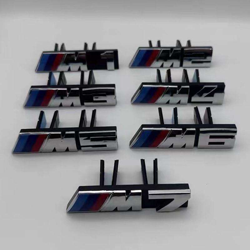 3D Car Front Grille M Badge Emblem Decoration Accessories For BMW M3 M4 M5 G42 G30 G20 E90 E90 E93 E60 F10 F07 F34 F30 F20 G05 LF0