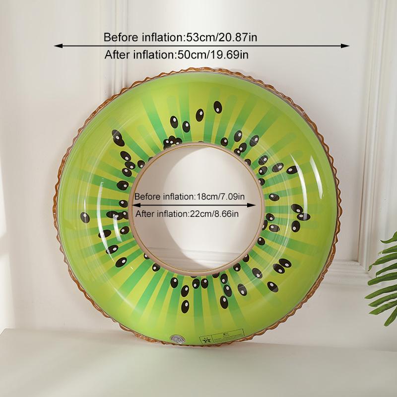 1 шт., матрас для бассейна, кольцо для плавания, круг для плавания, надувной поплавок с фруктовым узором, круги для плавания, пляж