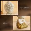 Umora Buddha Statue, Seated Buddha Statue, Feng Shui, Miniature Buddha Statue, Amulet, Good Luck, Praying, Coconut Fruit, Buddhist Altar, Entryway