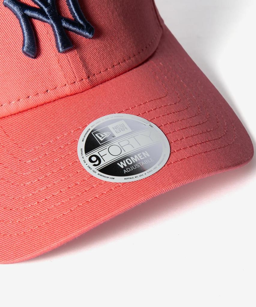 Кепка 60691087 9FORTY MLB NEW YORK YANKEES Унисекс ПАСТЕЛЬ x Темно-синий [NEW ERA] РОЗОВЫЙ/Розовый [Б/у]