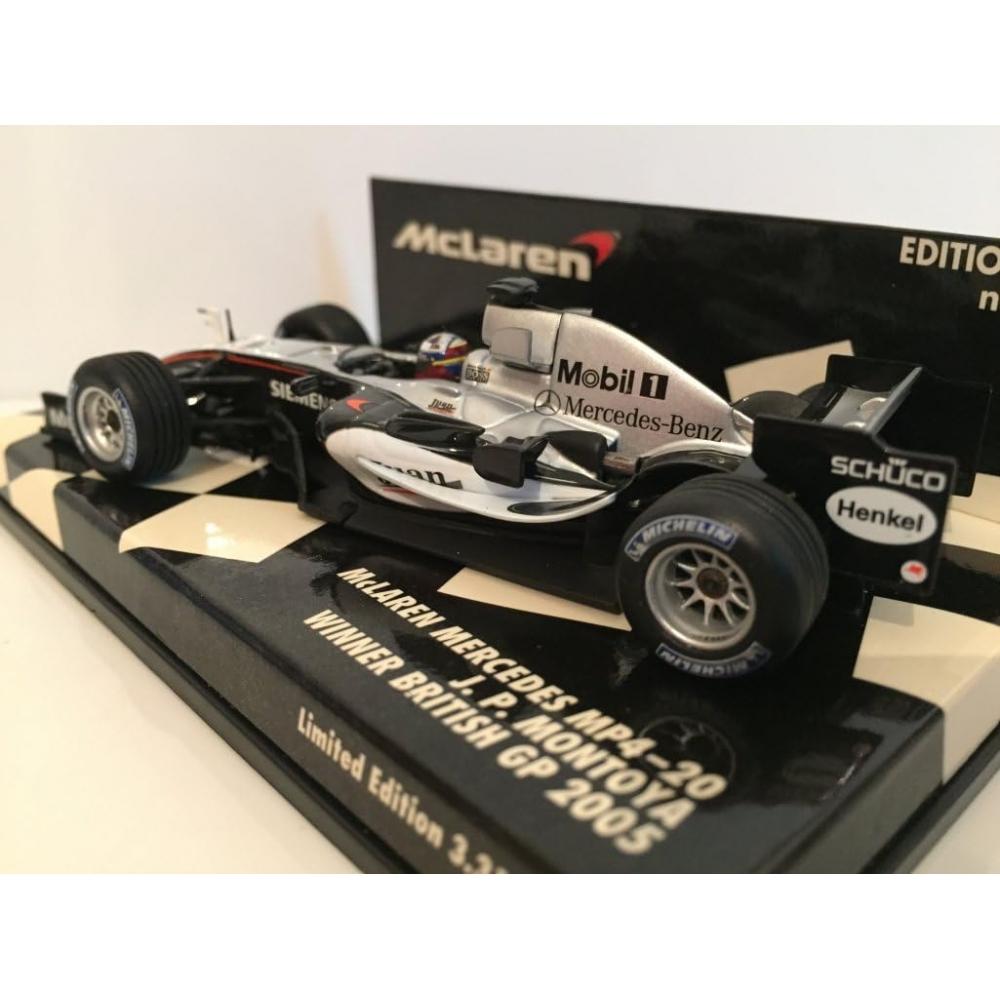 Kyosho Dp 1 43 McLaren Mercedes Mp4 20 Гран-при Великобритании 2005 Jp Montoya 530054320