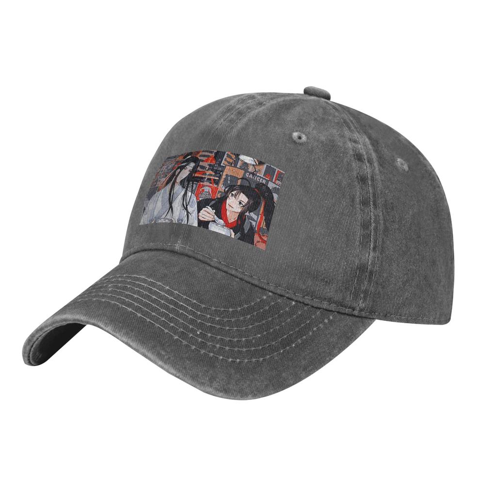 Неукротимый ВанСянь Кролик МоДаоЦзу Ши Бейсболки Snapback Стиранная Джинсовая Кепка Регулируемая Кепка Спортивная Бейсболка Ковбойская Кепка
