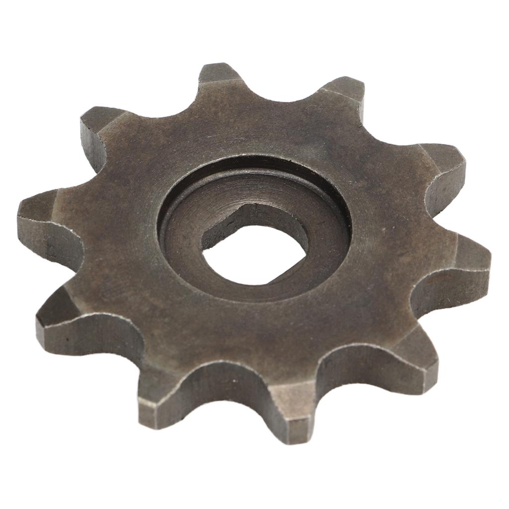 Звездочка для велосипедного мотора 10 зубьев, сменная звездочка из углеродистой стали для велосипедной цепи 10 зубьев для мотор-редуктора 5 мм