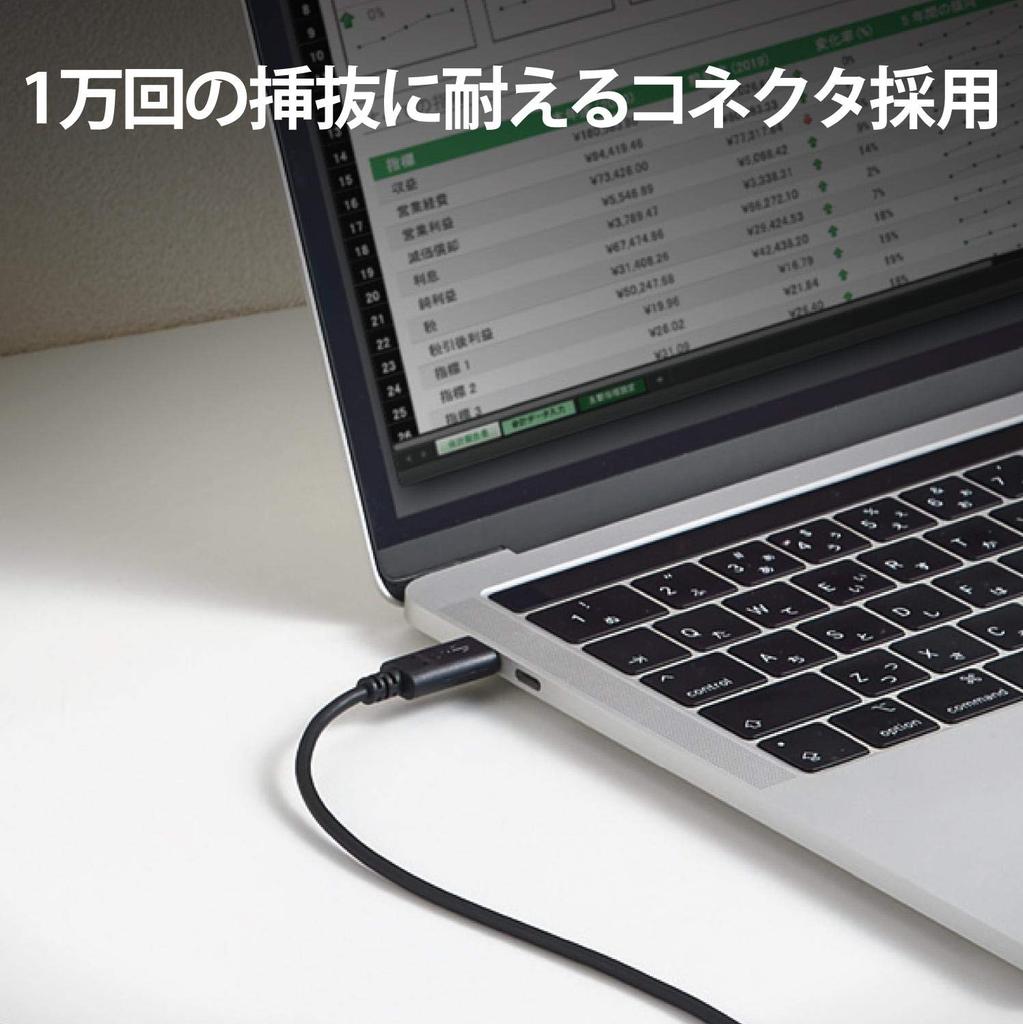 Elecom USB-концентратор x 3 порта USB PD 60 Вт совместимый x 1 порт Кабель 30 см с магнитом черный Type-C USB-A 2.0 Type-C U2HC-T431PBK