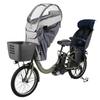 LABOCLE Велосипедное переднее детское сиденье Дождевик Премиум вер.04 L-PCA04 (Серый)