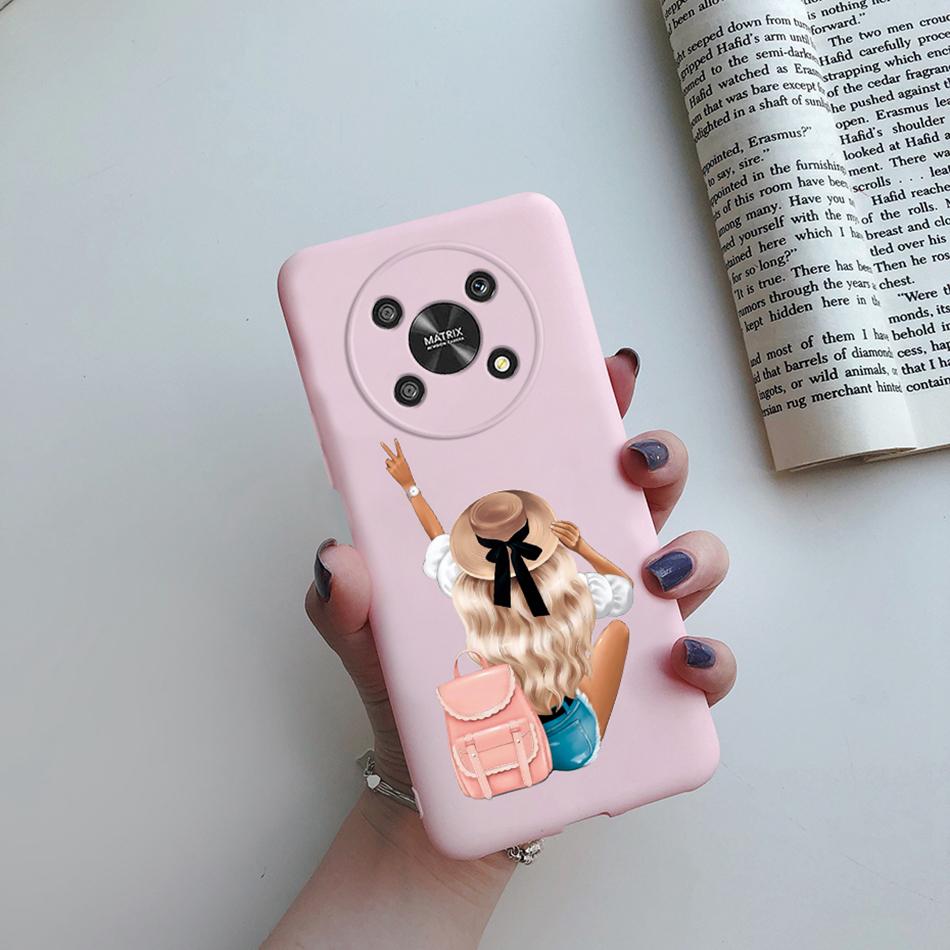 Case For Honor Magic 4 LITE X30 X9 5G Back Cover Super Mom Baby Fashion Girls Soft Phone Case Silicone Funda For Honor X30 Capa