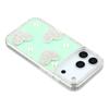 For iPhone 17 Pro Max Case Rhinestone Edge Pearl Love Decor TPU+PC IMD Phone Cover