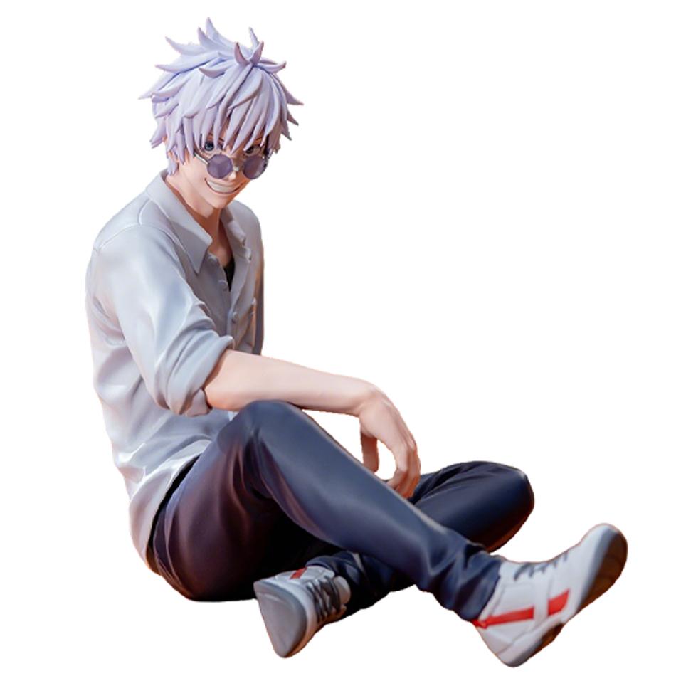 НОВИНКА В НАЛИЧИИ Jujutsu Kaisen 10см Годжо Сатору Гето Сугуру Фигурка Действия ПВХ Кавайные Игрушки Куклы Аниме Подарок на День Рождения