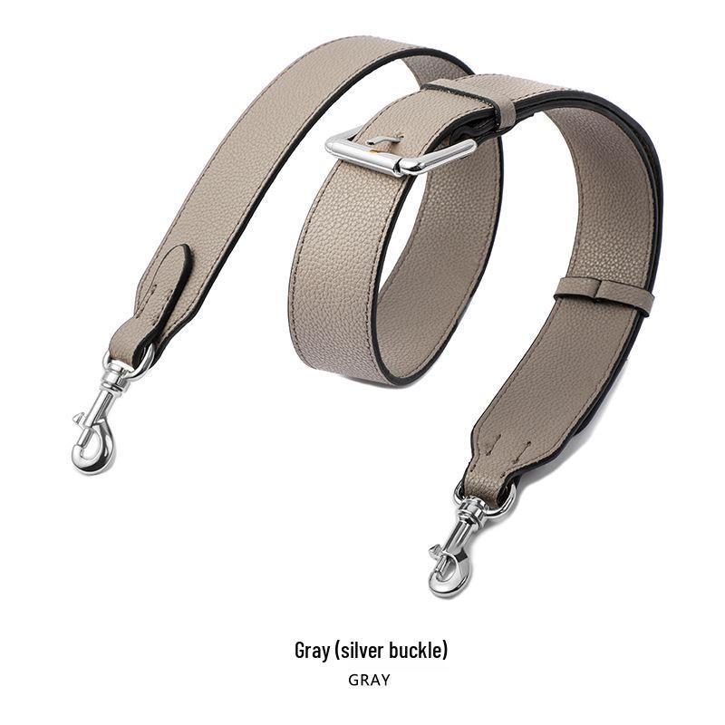 Универсальный широкий плечевой ремень из коровьей кожи с зернистой текстурой личи для сумки Dionysus (модель: MHS-A-9)