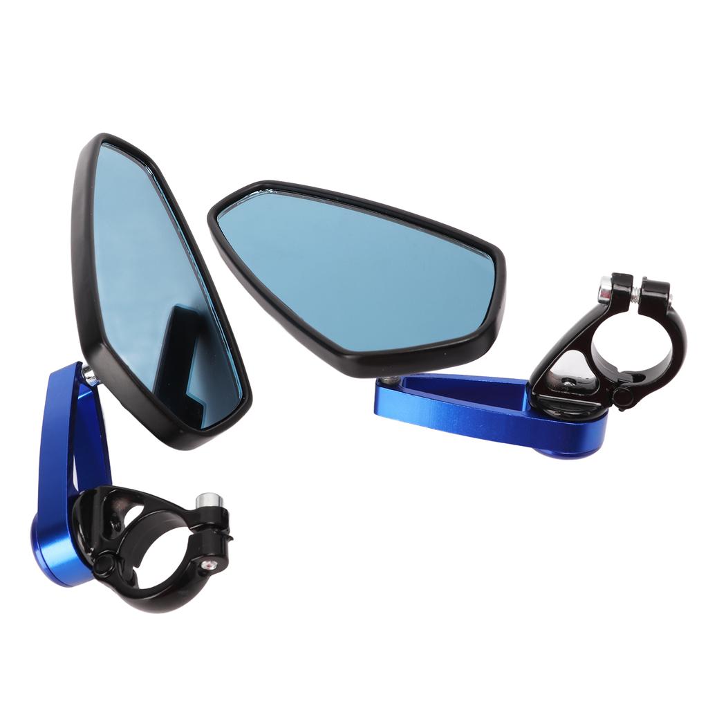 Pair Motorcycle Rear View Mirrors Handlebar End Mounted Replacement for Suzuki B King GSF1250 GSF600 Street Bike
