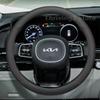 Кожаный чехол на руль автомобиля для Carnival KA4 2014-2025 Чехлы для Чехлы Автомобильный интерьер Kia Carnival 2024 Аксессуары